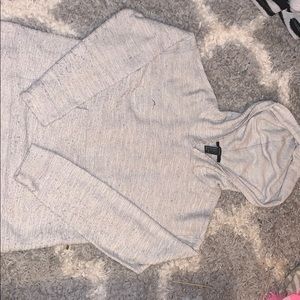 A long sleeve hoodie